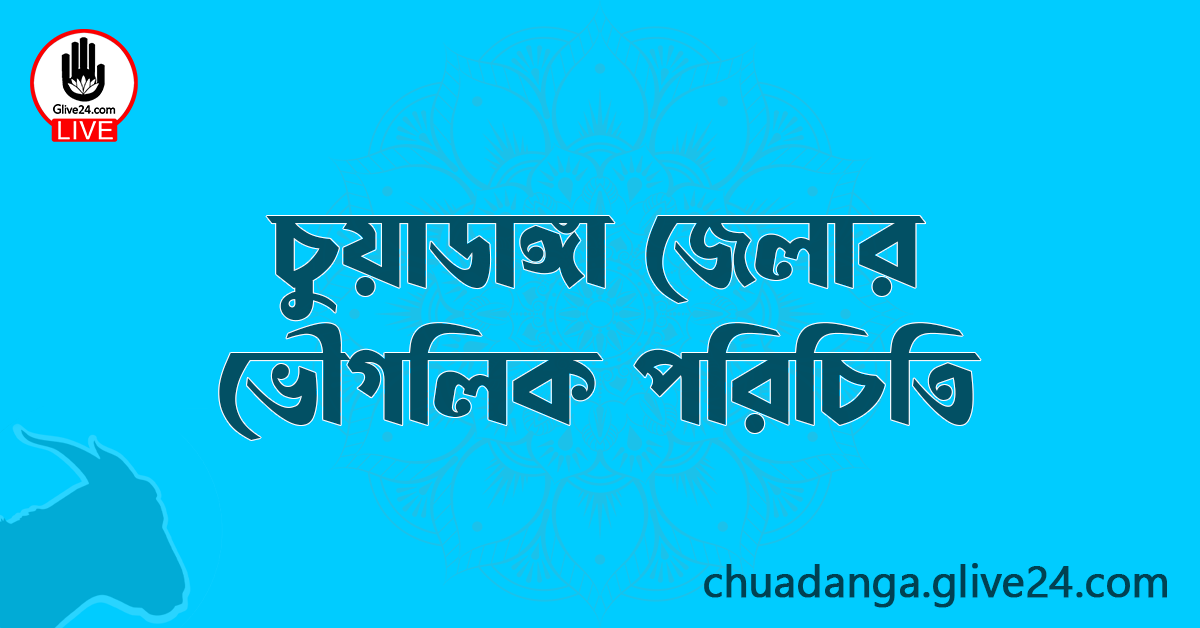 চুয়াডাঙ্গা জেলার ভৌগলিক পরিচিতি
