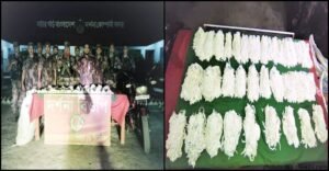  রুপার গহনা জব্দ দর্শনায় ভারত থেকে আসা